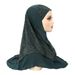 2025 New Summer Malay Headscarf, Crystal Linen Double-layer Lace Headscarf Scarf_voghion.com