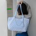 Large capacity tote for women, versatile high-end, autumn and winter 2024 new handheld single shoulder commuting bag_voghion.com
