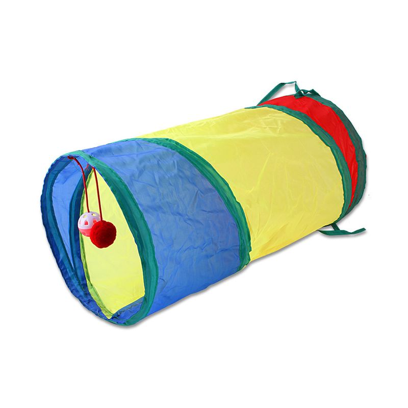 Guangying Cat Tunnel Toy T-Shaped Large Space Creative Relieve Boredom Exercise Training Holes Cat Tunnel Tube Funny Kitten Toys For Home Use_voghion.com