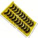 10-Pairs Mink Effect False Eyelashes - Natural & Voluminous (Fluffy & Curly Ultra-Realistic Look)_voghion.com