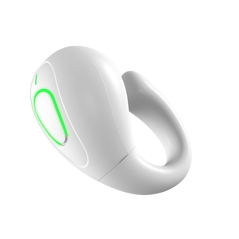 S New Arrivals Ear Clip Single Ear Wireless Bluetooth Air Conduction Earphones with Mic HiFi IPX Waterp      ingle      phones_voghion.com