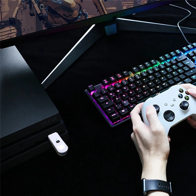 USB Receiver For ONE S Converter Console Bluetooth Wireless Controller Gamepad Dongle Adapter_voghion.com