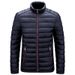 Herrenbekleidung Leichte Steppjacke für Herren – Slim Fit Packable Coat (6 Farben, M-6XL)_voghion.com