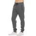 Men's Slim Fit Jogger Pants With Zipper Cuffs - Breathable Polyester Activewear For Running, Gym & Casual Wear_voghion.com