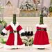 Christmas Decoration Christmas Dress Dress Wine Bottle Set Creative Christmas Wine Set Home Dining Table Decoration_voghion.com
