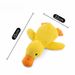Pet Products Cat Self-Hi Duck Grinding Teeth Biting Sound Cartoon Duck Dog Interactive Plush Toy Accompanying Sleeping Duck_voghion.com