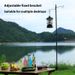 Outdoor Bracket Horse Stall Hanging Camping Lighting Stand Pole Camp Lamp_voghion.com