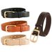 2024 Summer Women's Leather Pin Buckle Niche Design Versatile Decorative Jeans Waist Belt_voghion.com