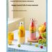USB Wireless Juicer Bottle - 6-Blade Portable Blender, Rechargeable Travel Smoothie Cup For Gym & Office_voghion.com