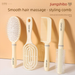 Master Jiang Cream Women's Air Cushion Fluffy Set Anti-Static High Crown Styling Curling Comb_voghion.com