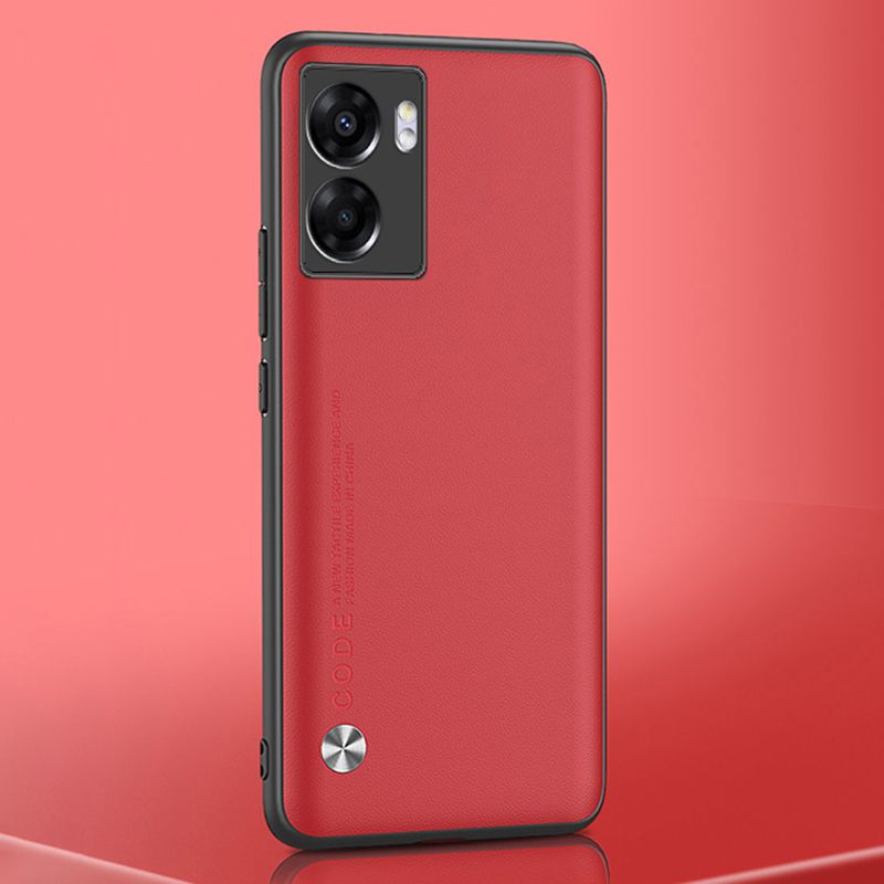 Custodia in pelle di lusso per OPPO A57 A77 A97 5G 2022 Custodia protettiva in silicone opaco per OPPO A36 A76 A96 A3_voghion.com