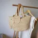 Borsa a mano all'uncinetto Lafite a forma di elefante, borsa a tracolla da donna per le vacanze in spiaggia, borsa estiva intrecciata in erba_voghion.com