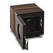 Rotations High Gloss Finish Wood And Leather Trimmed Locking Single Watch Winder (AC Or Batteries)_voghion.com