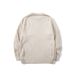 Maglione a trecce in maglia grossa – Pullover oversize con scollo rotondo per uomo e donna (beige, S/M/L/XL)_voghion.com