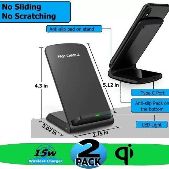 50704555550<=3 Cross-Border Exklusive vertikale Ladestation mit Dual-Coil-Ladefunktion und kabelloser Ladestation_voghion.com
