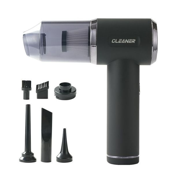 Portable Cordless Car Vacuum Cleaner With Powerful 11000Pa Suction, Rechargeable & Lightweight For Home And Auto Use_voghion.com