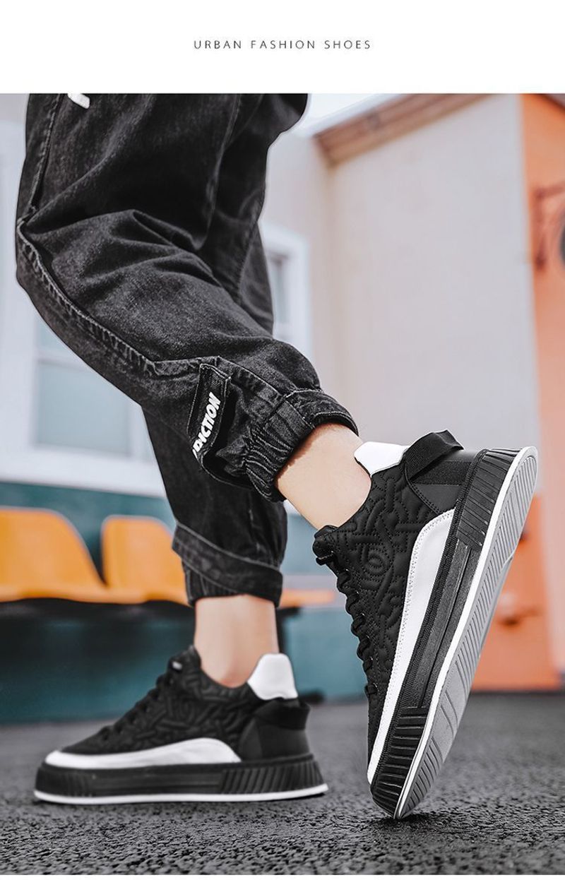 P7 Cross-border Thick-soled Sneakers Men's 2023 Spring New Hot Style Korean Version Trendy Students All-match_voghion.com