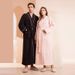 Winter Plush Fleece Robe For Men & Women – Extra Long & Thick Bathrobe With Half-Pile Design, Couples Matching Loungewear_voghion.com