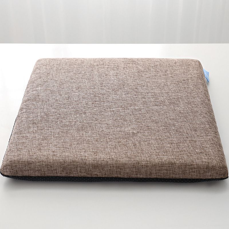 Seat Cushion Solid Color Dining Chair Cushion Thickened Office Waist Chair Cushion Student Fart Cushion_voghion.com