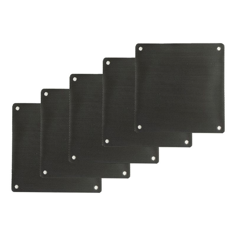 5Pcs Dustproof PC Desktop Computer Cooler Fan Dust Filter Mesh Case Cover_voghion.com