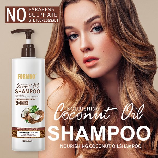 FORMBO Coconut Shampoo Removes Dandruff, Relieves Itching, Controls Oil, Makes Hair Fluffy, Lasts Long And Retains Fragrance_voghion.com