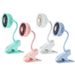 USB Clip Desk Fan With Rechargeable Battery - Mini Portable Fan For Office Car & Bedside_voghion.com