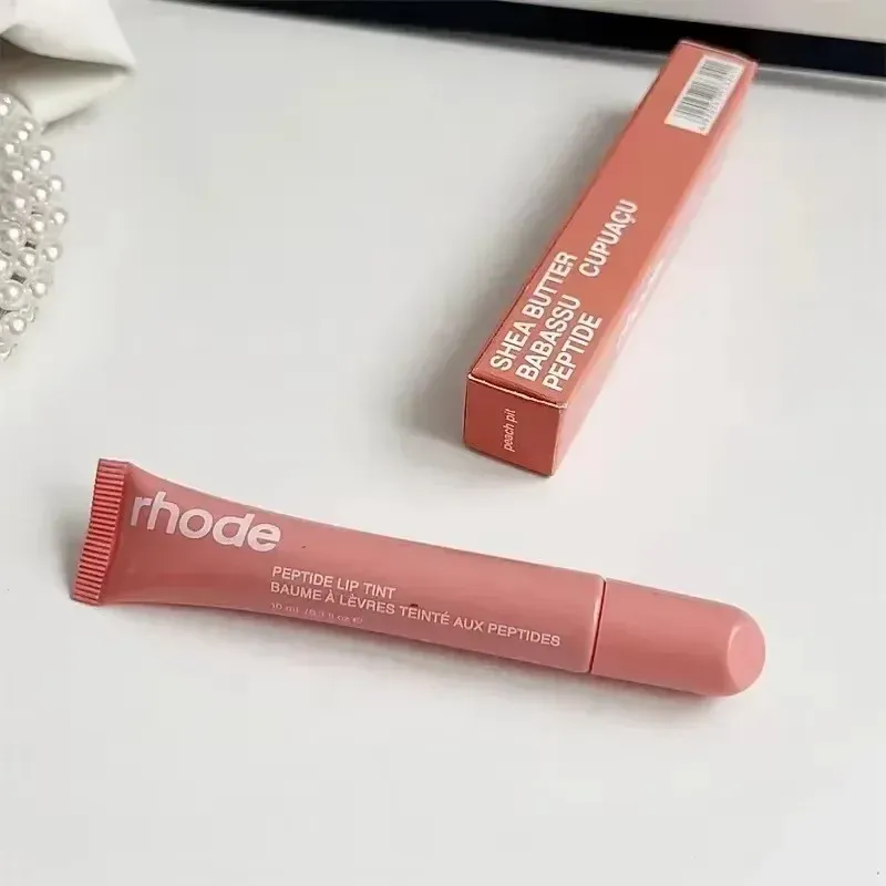 Noua colecție Rhode Lip Gloss hidratant de lungă durată, ruj lichid hidratant, ruj transparent pentru îngrijirea buzelor, ruj colorat, cosmetice de frumusețe_voghion.com