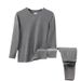 Herren Thermo-Unterwäsche-Set für den Winter, verdickte Kleidung mit Samt, Herbsthose, deutsche Samttemperatur_voghion.com