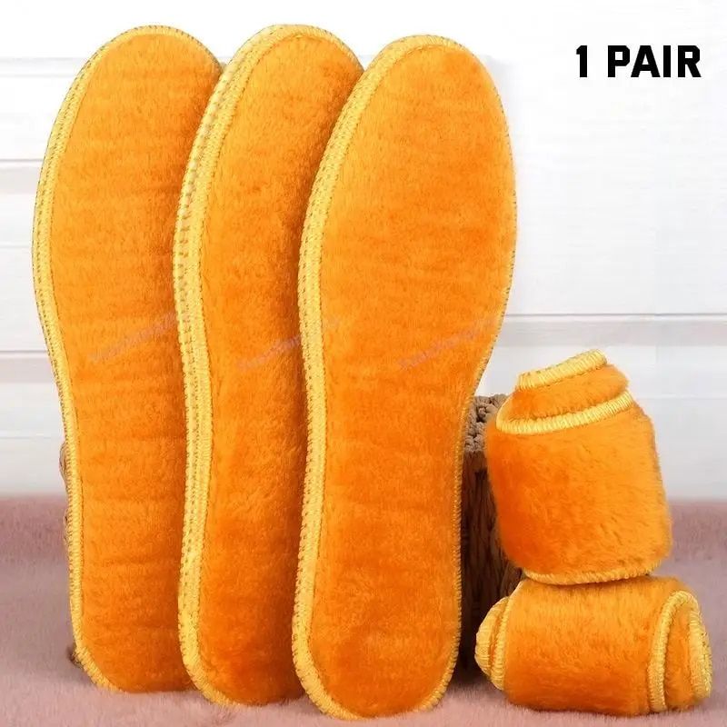 NEUE Winter Plüsch Warme Einlegesohle für Schuhe Verdicken Schnee Stiefel Schuhsohle Thermische Einsatz Sport Laufschuhe Einlegesohlen Männer Frau_voghion.com
