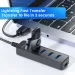 3.0 Power Adapter 4 Port Splitter USB 2.0 Type C Hub Multi Extender Accessories_voghion.com