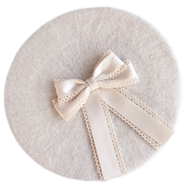 Heißer Verkauf Mode Winter Französisch mit Bowtie für Damen Winddicht Klassische N58F_voghion.com