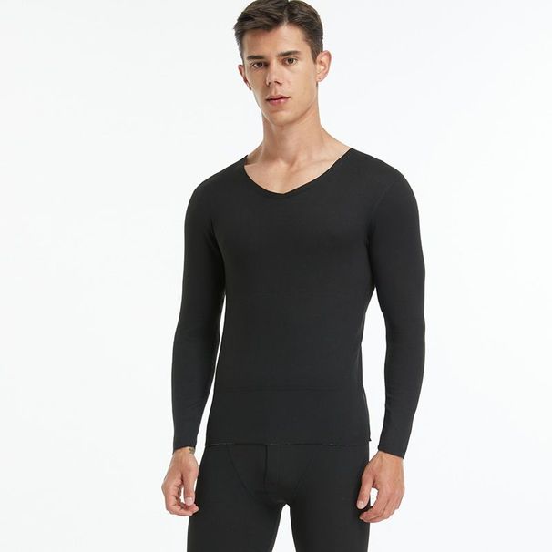 Me's Fleece-Lied Thickeed Brushed Thermal Patch Unterbekleidung Wolle Komplettset Kleidung Herbst-Patches Kee Pads Kälte_voghion.com