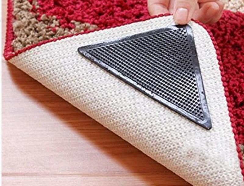 Floor Mat Patch Blanket Fixed Sticker Photo Frame Sticker Triangular Patch Carpet Non-Slip Fixed Sticker Carpet Sticker_voghion.com