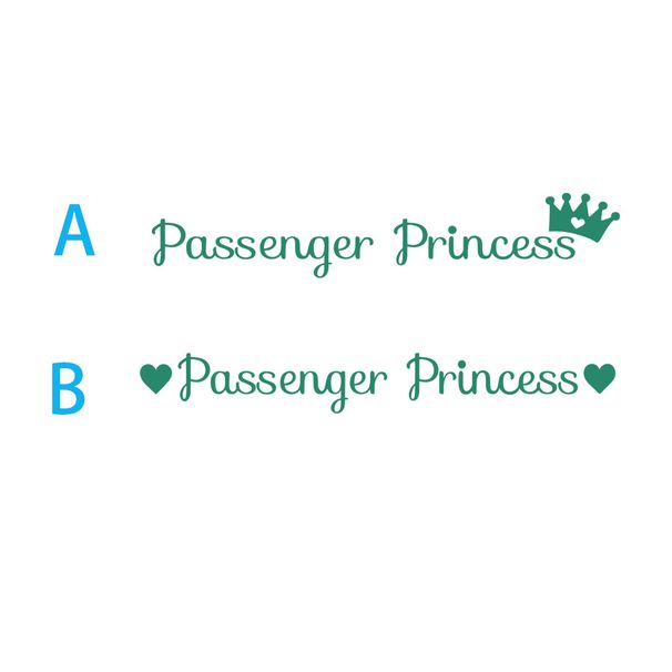 Επιβατική Πριγκίπισσα αυτοκινήτου Καθρέφτης οπισθοπορείας καθρέφτης μακιγιάζ συνοδηγού πριγκίπισσα δημιουργικά αυτοκόλλητα_voghion.com