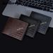 New Men's Short Wallet baellerry Retro Multi-card Open Wallet RFID Simple Wallet_voghion.com