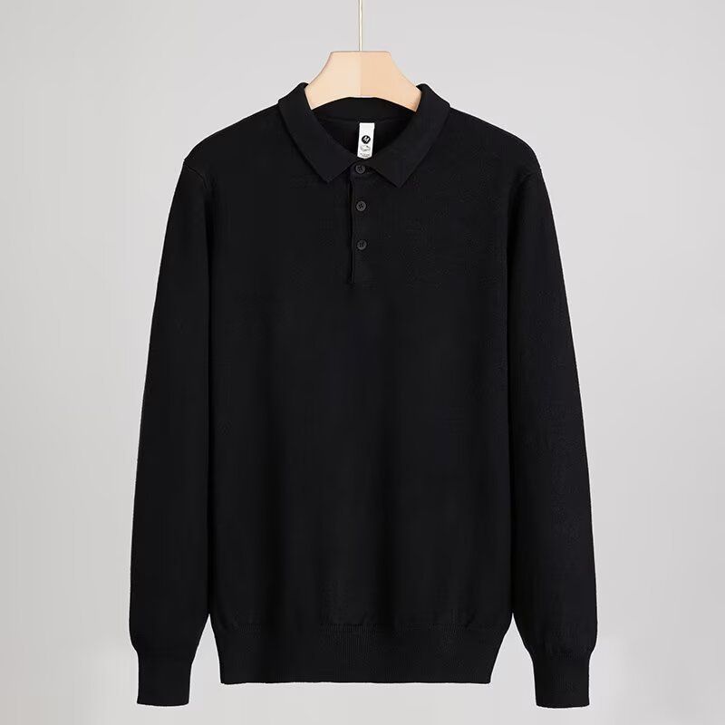 Casual Loose-Fit Button-Down Knit Polo Shirt - Stylish & Breathable For Men & Women (Multiple Colors & Sizes)_voghion.com