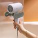 2 pezzi Porta asciugacapelli da parete per bagno, organizer per asciugacapelli con gancio, supporto per bagno, supporto in metallo autoadesivo_voghion.com