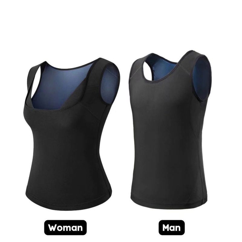Sportkleding Vormend Ondergoed Sportvest Zweetonderdrukkend Saunapak Korset Zweetgevoelig Pak Siliconen Antislip Kleding_voghion.com