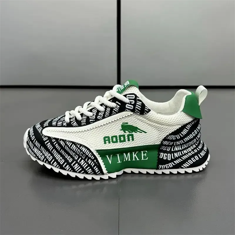 Męskie przystojne, ładne trampki, nowe, siateczkowe, oddychające, uniwersalne buty sportowe, czerwone, darmowa wysyłka_voghion.com