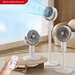 Nouveau ventilateur de sol extérieur à circulation d'air intelligente avec télécommande et puissance éolienne élevée_voghion.com