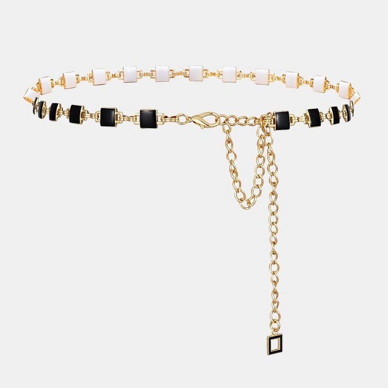 Women's With Dress Waist Decoration Thin Belt Sexy Tassel Chain All Match Fashion Ins Trend_voghion.com