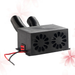 Riscaldatore portatile per auto da 12 V, sbrinatore, demister per camion, autobus, furgoni (nero)_voghion.com