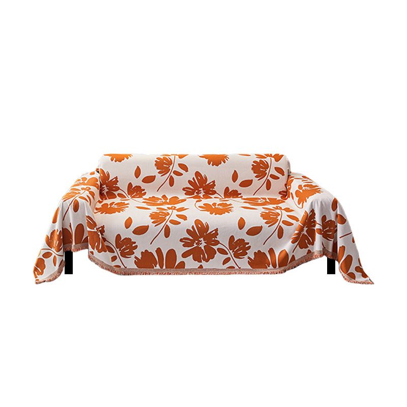 Capa de sofá em chenille premium – Estampa floral, cobertura total e design antiderrapante para sofás modulares (180x130cm a 180x460cm)_voghion.com
