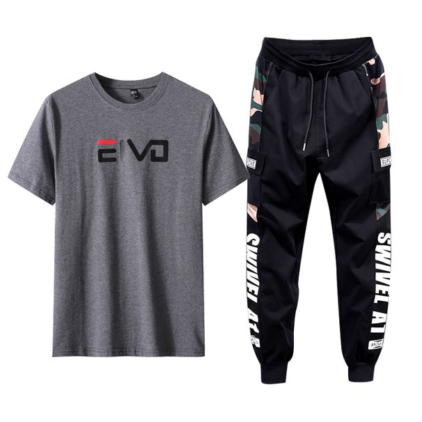 Conjunto de ropa informal a juego para adolescentes y niños, de talla grande, a la moda._voghion.com