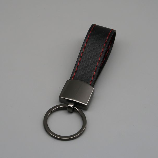 Nyckelring i kolfiber för bil, moderiktig enkel bilnyckelring i metall_voghion.com