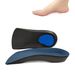 Corrective insoles EVA arch orthotic half pads to correct flat feet inward facing arch support insoles _voghion.com