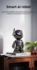 Telecamera di sicurezza con robot AI carina: monitoraggio automatico 4K a 360°, doppia banda 5G e visione notturna, nessun limite WiFi per neonati/animali/casa, conversazione bidirezionale_voghion.com