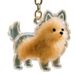 Portachiavi trasparente con pelo di cane di PawParty Store_voghion.com