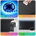 5V USB RGB LED Strip Lights With 24-Key Remote & Bluetooth APP Control - 5050 SMD Flexible Light Tape For TV Backlight, Home Decoration_voghion.com