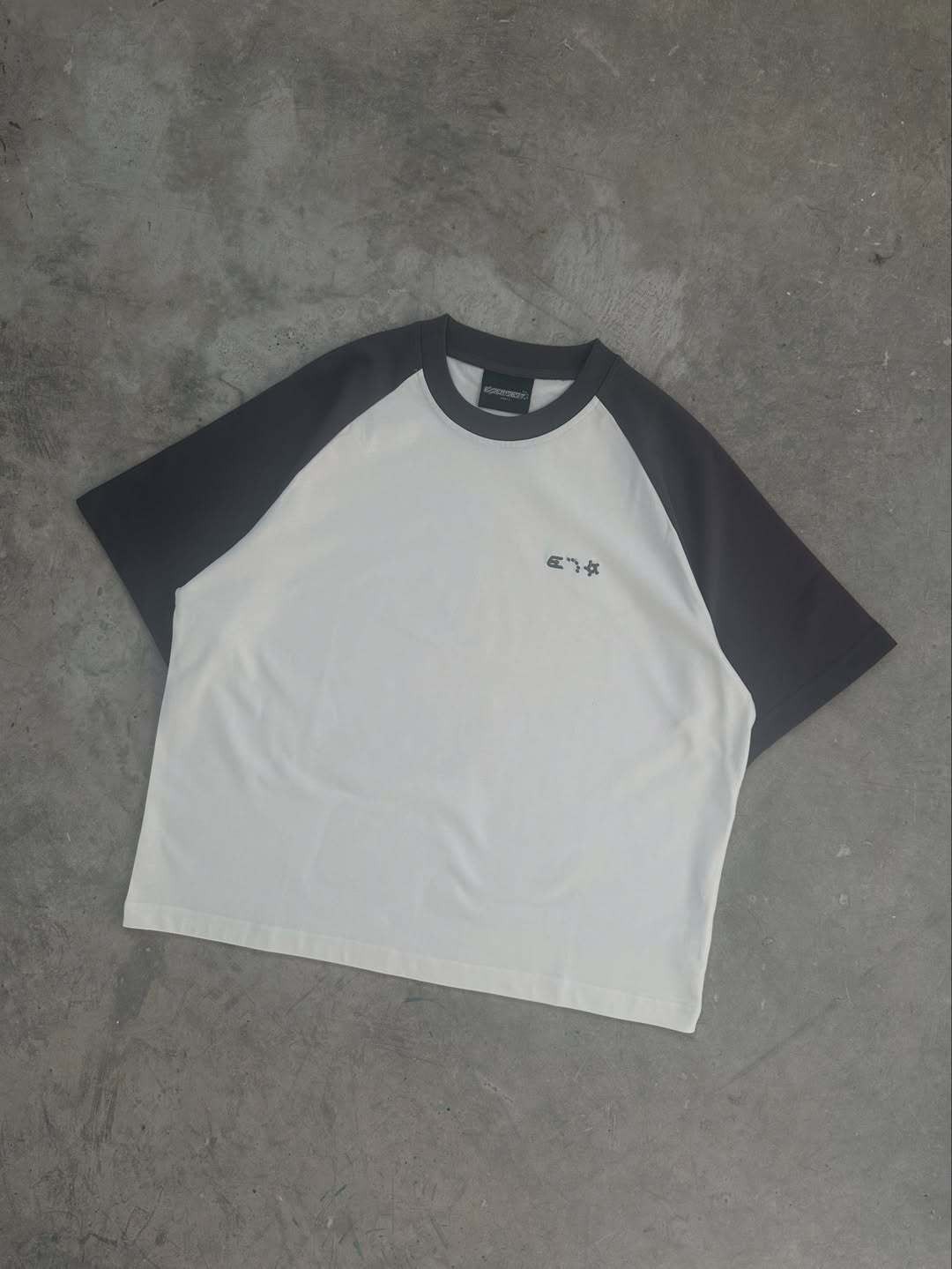 Women's Short Sleeve T-Shirt Cotton Blend Relaxed Fit Color Block Raglan Sleeve Casual Top For Summer_voghion.com